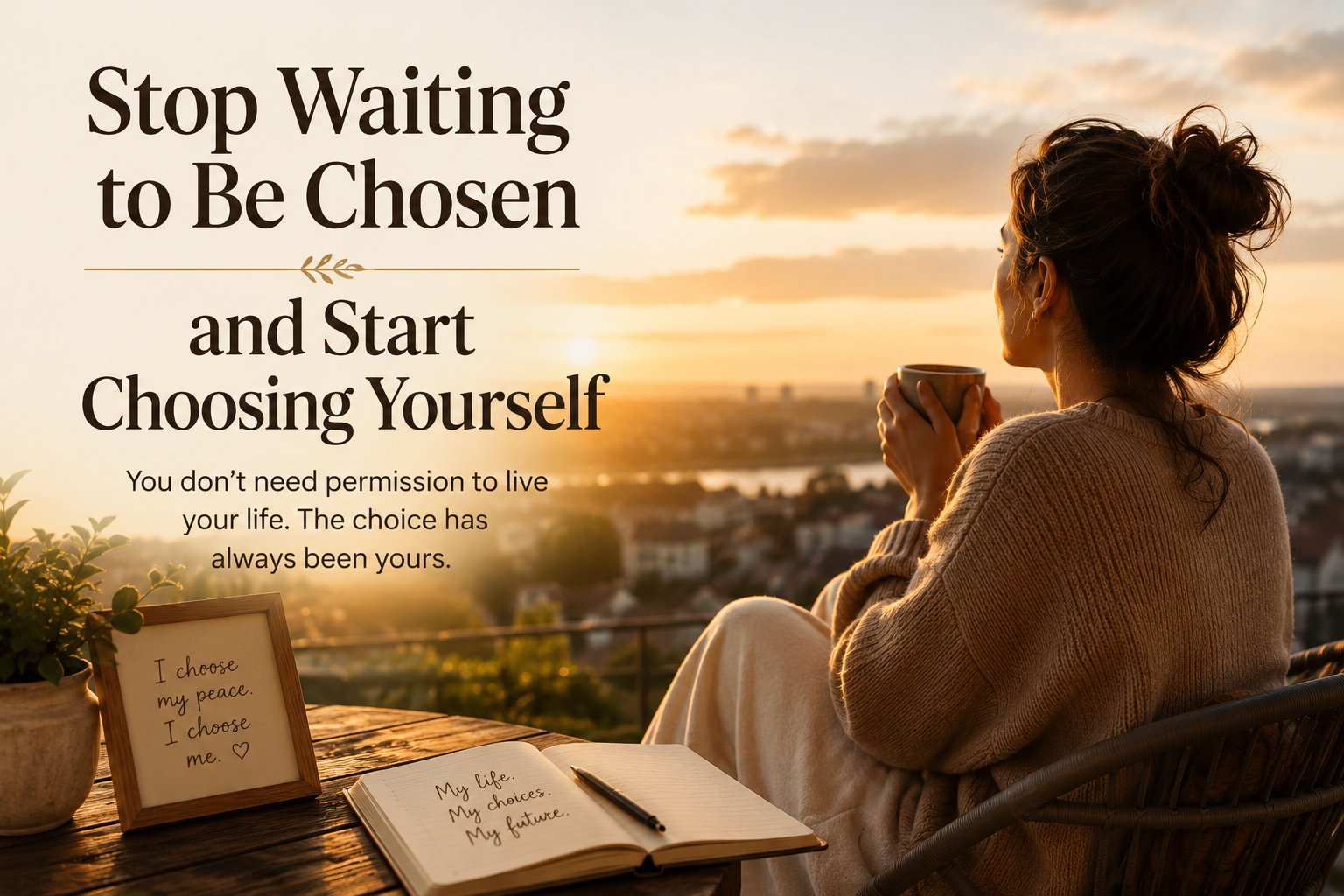 Stop Waiting to Be Chosen and Start Choosing Yourself