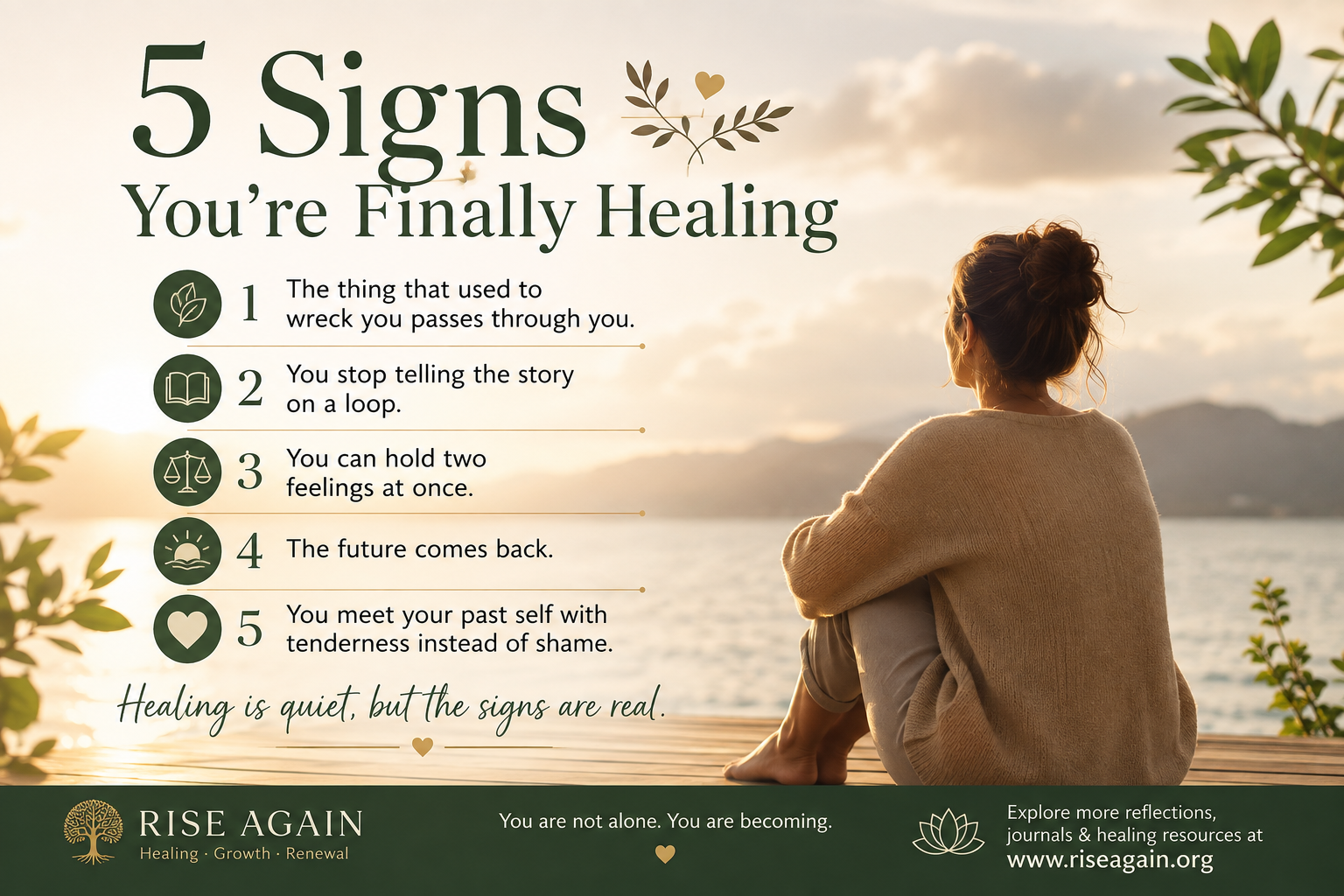 5 Signs You’re Finally Healing