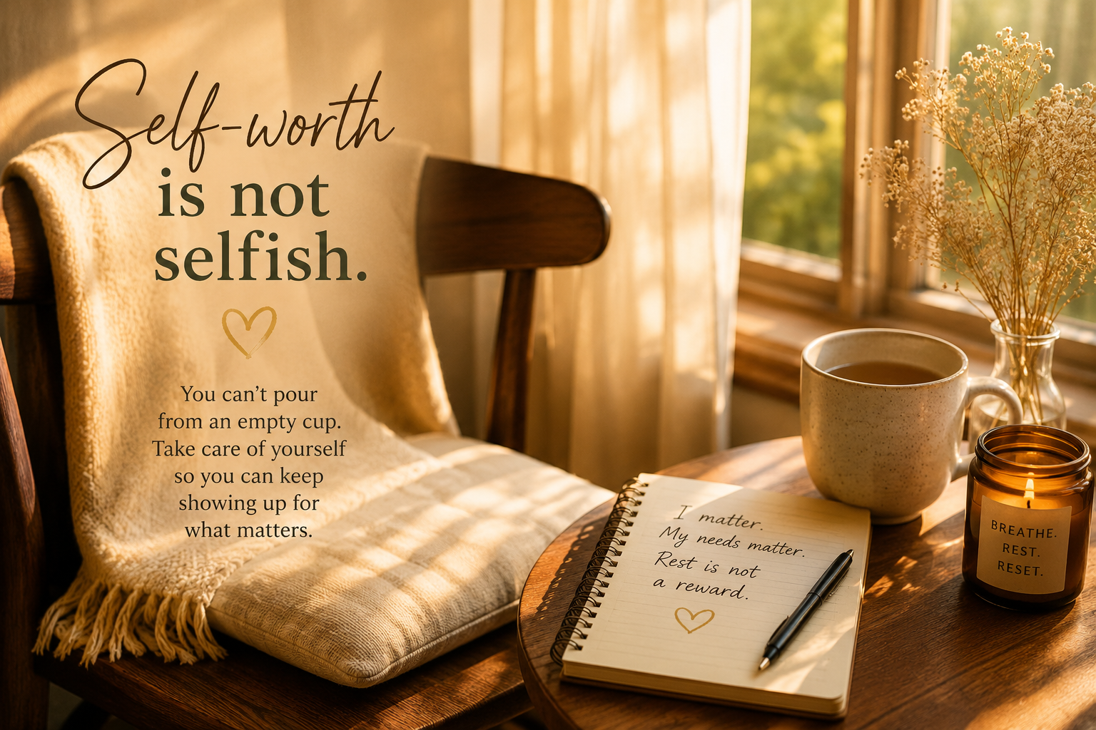 Why Self-Worth Is Not Selfish