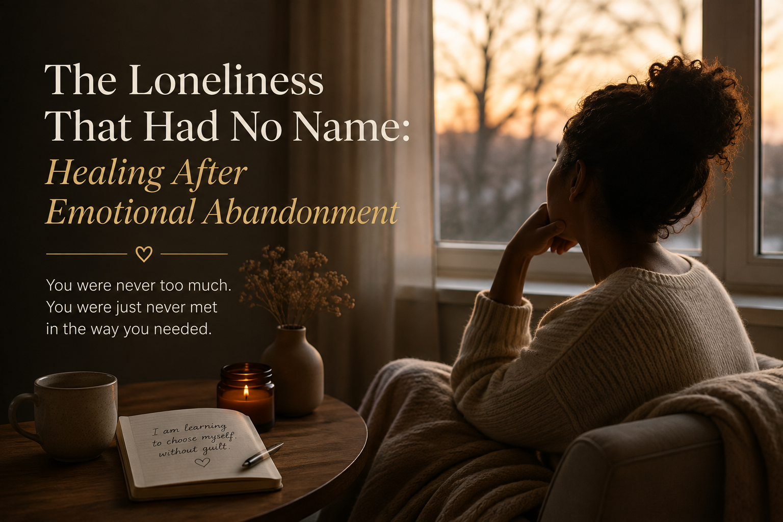 The Loneliness That Had No Name: Healing After Emotional Abandonment