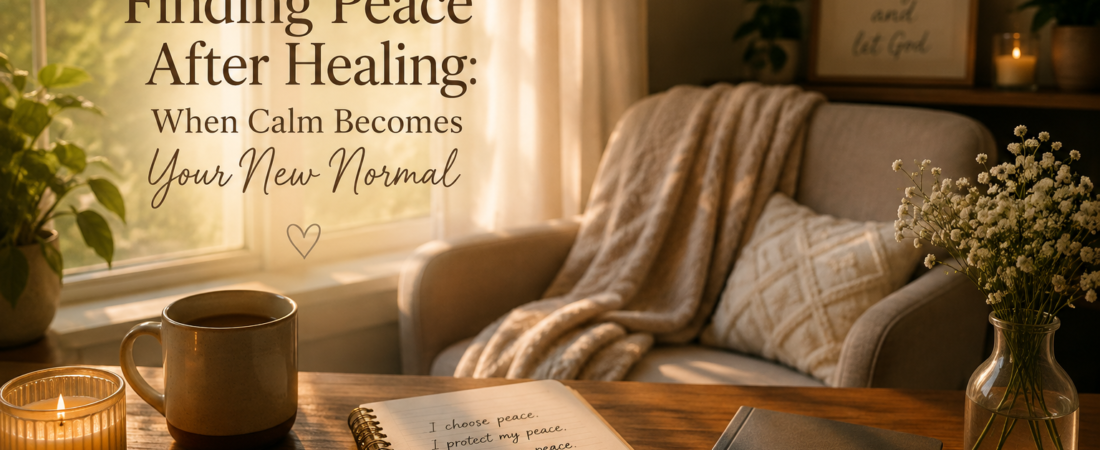 Finding Peace After Healing: When Calm Becomes Your New Normal