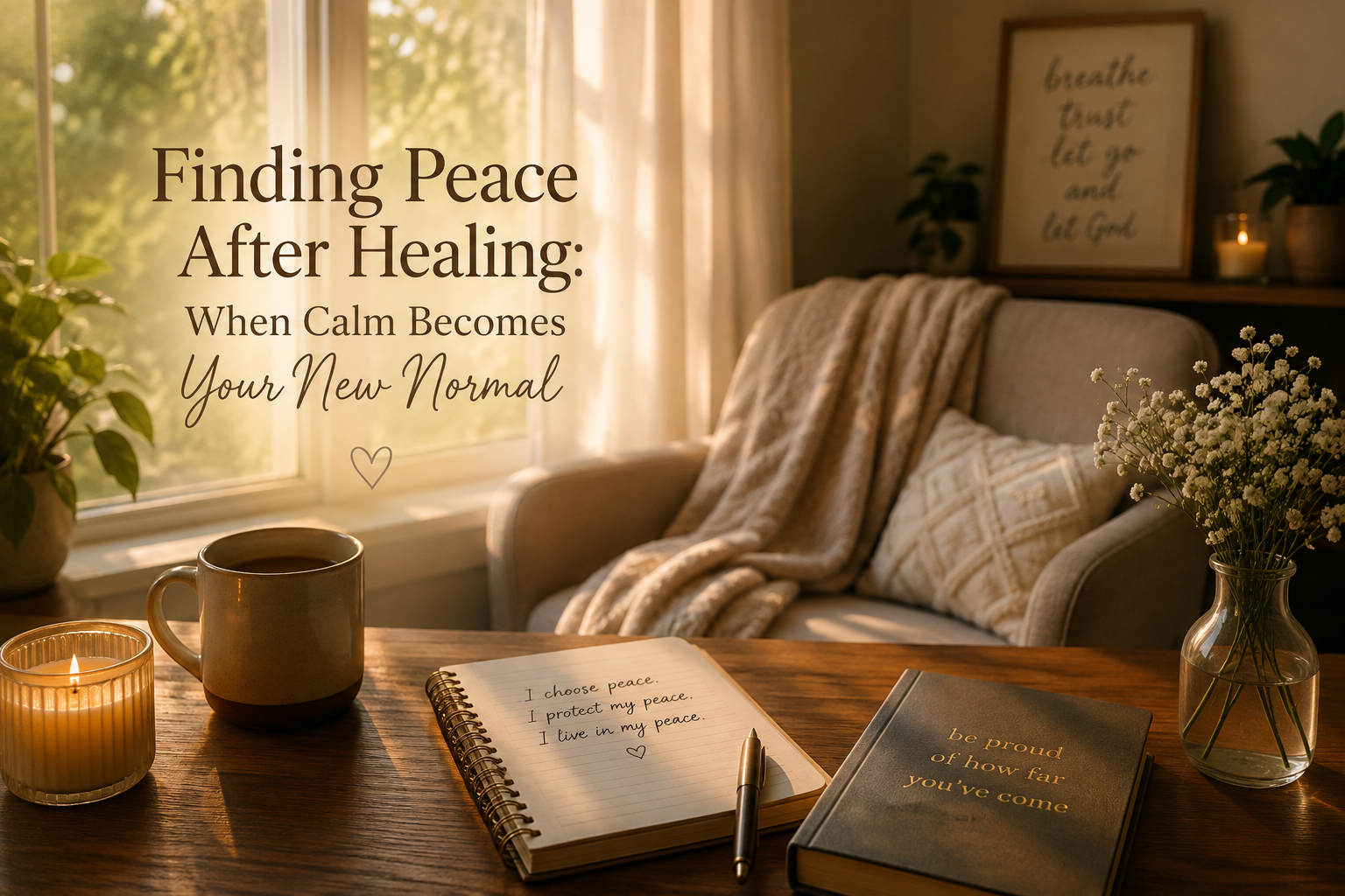 Finding Peace After Healing: When Calm Becomes Your New Normal